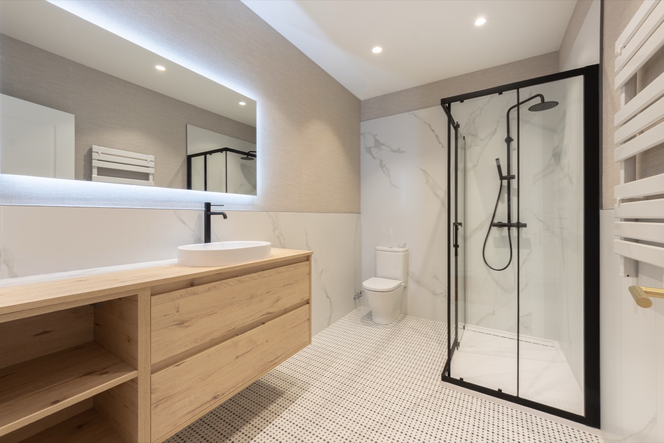 Baño · Residencia A