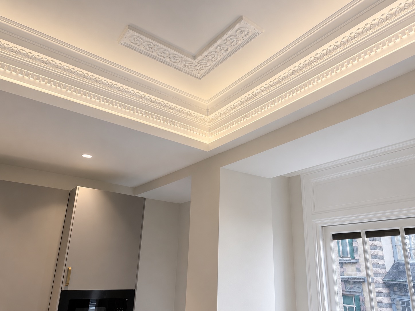 Detalle salón · Residencia A