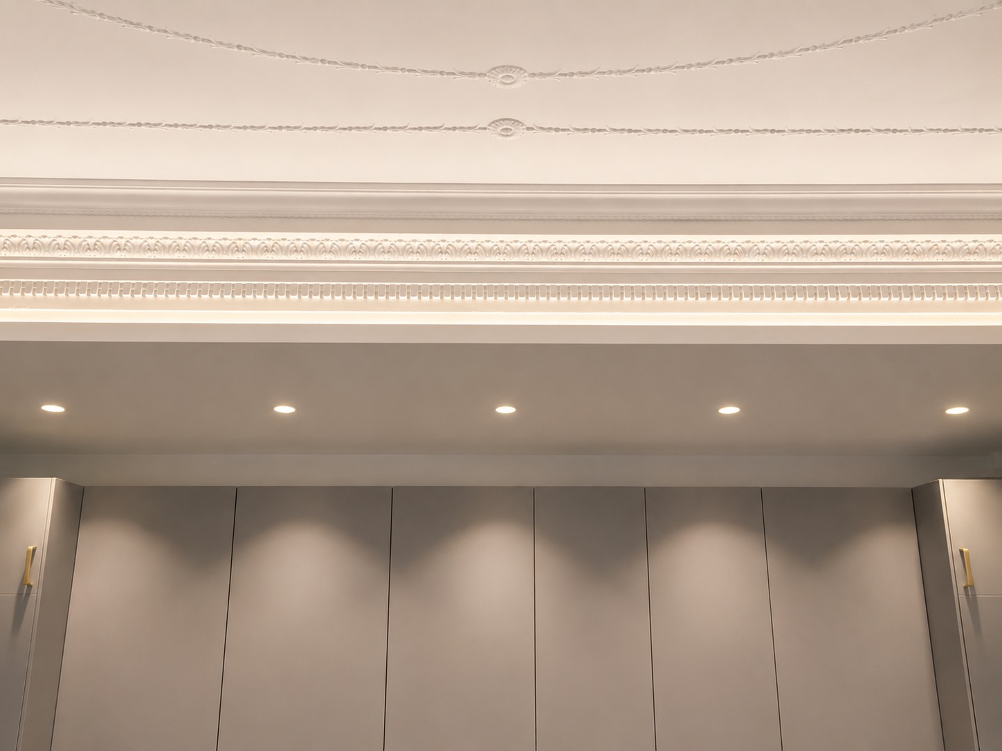 Techo cocina-salón · Residencia A