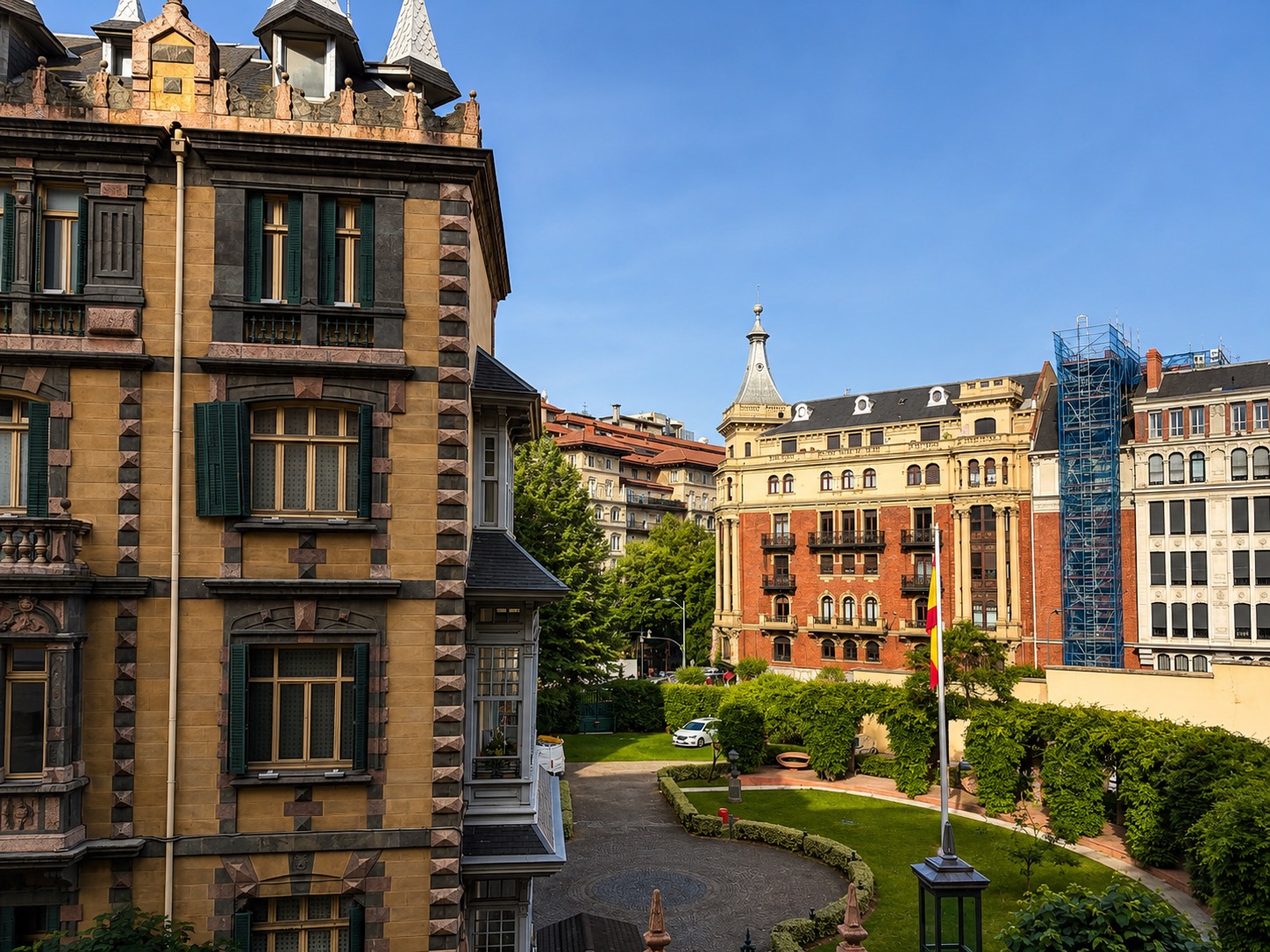 Palacio Chávarri desde Residencia A